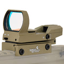 Lancer Tactical 4-Reticle Red Dot Reflex Sight w/ Light Control