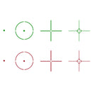 Lancer Tactical 4-Reticle Red / Green Dot Reflex Sight