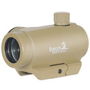 Lancer Tactical Mini Red & Green Dot Sight w/ 1" Riser Mount