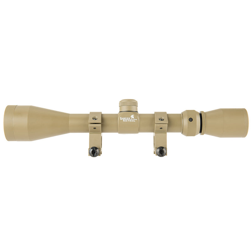 Varible Rifle Scope Lancer Tactical 3-9x40 Variable Zoom Rifle Scope w/ Mil-Dot Reticle ...