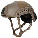Lancer Tactical ABS Maritime Ballistic Style Airsoft FAST Bump Helmet