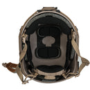 Lancer Tactical ABS Maritime Ballistic Style Airsoft FAST Bump Helmet