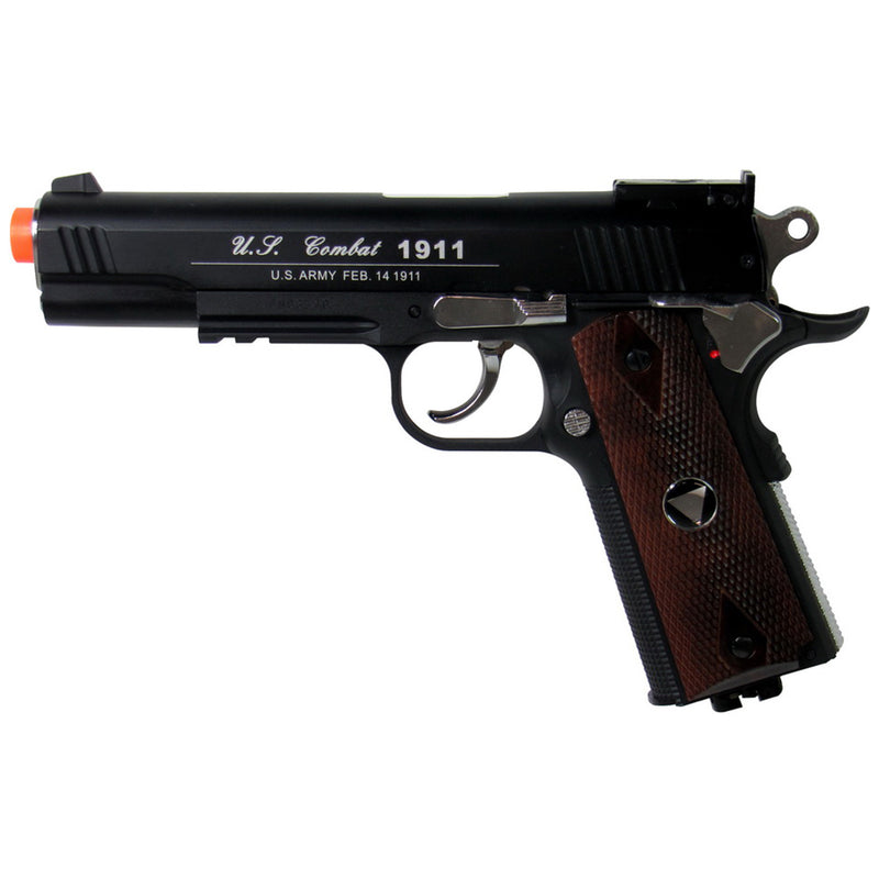 High Velocity Full Metal Colt 1911 CO2 Blowback Airsoft Pistol by KWC 380  FPS