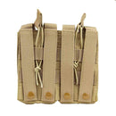 VISM Double Rifle & Pistol Magazine MOLLE Pouch by NcSTAR
