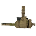 VISM Tactical Drop Leg MOLLE Panel w/ Holster & Pouches by NcSTAR