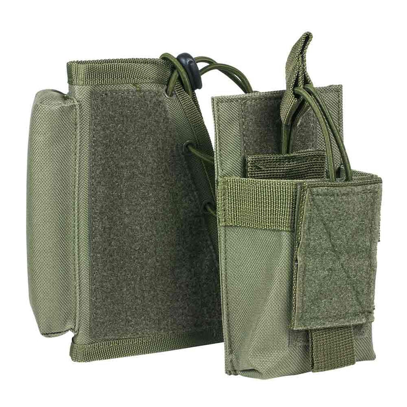 VISM Ambidextrous Padded Stock Riser w/ Magazine Pouch by NcSTAR