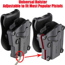 CYTAC Hard Shell Universal "Mega-Fit" OWB Airsoft Pistol Holster
