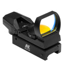 NcSTAR Red Dot 4-Reticle Reflex Sight w/ Weaver Mount