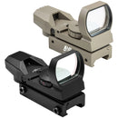 NcSTAR Red / Green Dot 4-Reticle Reflex Sight