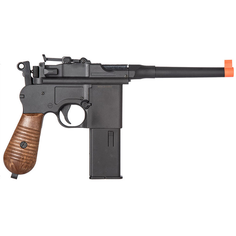 WELL Mauser C96 Co2 Powered Blowback Airsoft Pistol