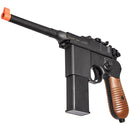WELL Mauser C96 Co2 Powered Blowback Airsoft Pistol