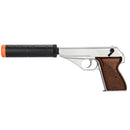 HFC HG-106 Non-Blowback Gas Airsoft Pistol w/ Barrel Extension