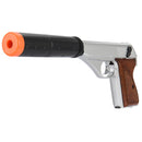 HFC HG-106 Non-Blowback Gas Airsoft Pistol w/ Barrel Extension