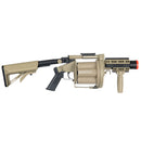 ICS MGL Multi-Shot Revolving 40mm Airsoft Grenade Launcher