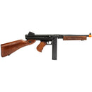 A&K Full Metal M1A1 Tommy Gun Spring Powered Airsoft SMG Rifle