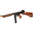 A&K Full Metal M1A1 Tommy Gun Spring Powered Airsoft SMG Rifle