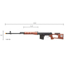 A&K Full Metal SVD Dragunov Spring Powered Airsoft Sniper Rifle