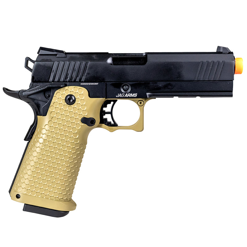 JAG Arms Full Metal GM4 Series Hi-Capa 4.3 Gas Blowback Airsoft Pistol