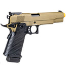JAG Arms Full Metal GM5 Series Hi-Capa 5.1 Gas Blowback Airsoft Pistol