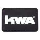 KWA Black & White Logo Airsoft Tactical PVC Patch