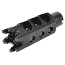 LCT Steel Hexagon Flash Hider for AK-Series Airsoft Rifles