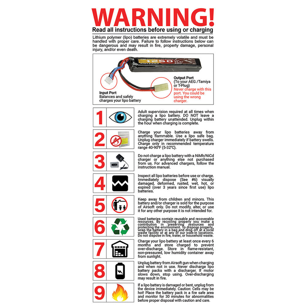 airsoft lipo c rating The Ultimate Guide to Batteries: Power, Performance, and  Socom Tactical Airsoft 7.4v FCU Lipo Battery LiPo vs NiMH Airsoft Battery: