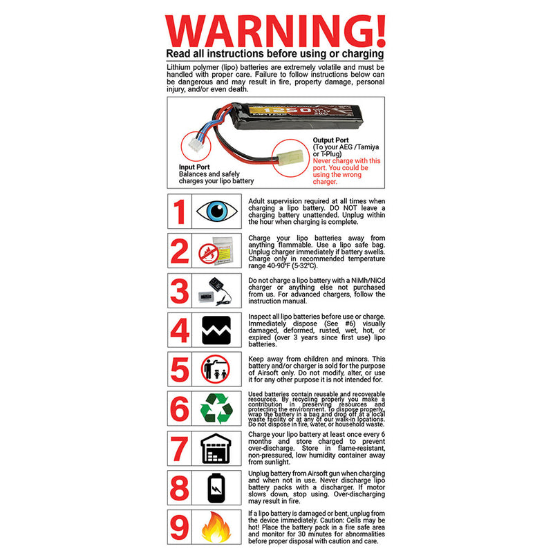airsoft lipo c rating EVERYTHING you need to know about Batteries and more! A comprehensive guide Airsoft LiPo Battery Compatibility Chart