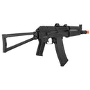 Lancer Tactical Polymer AKS-74U AEG Airsoft Rifle w/ Side Folding Stock