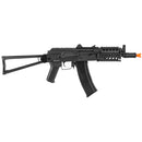 Lancer Tactical Polymer AKS-74U AEG Airsoft Rifle w/ Side Folding Stock