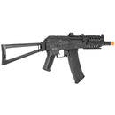 Lancer Tactical Polymer AKS-74U AEG Airsoft Rifle w/ Side Folding Stock