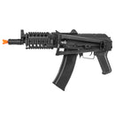 Lancer Tactical Polymer AKS-74U AEG Airsoft Rifle w/ Side Folding Stock
