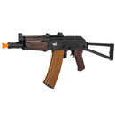 Lancer Tactical Polymer AKS-74U AEG Airsoft Rifle w/ Side Folding Stock