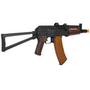 Lancer Tactical Polymer AKS-74U AEG Airsoft Rifle w/ Side Folding Stock