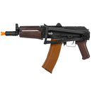 Lancer Tactical Polymer AKS-74U AEG Airsoft Rifle w/ Side Folding Stock