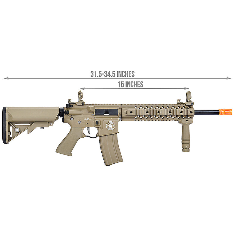 Lancer Tactical ProLine Series Full Metal M4 RIS EVO AEG Airsoft Rifle