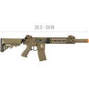 Lancer Tactical Full Metal Proline M4 SD 9" RIS AEG Airsoft Rifle