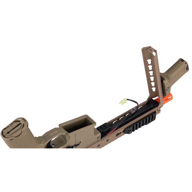 Lancer Tactical WARLORD Modular KeyMod Airsoft PDW AEG Rifle by DYTAC