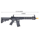 Lancer Tactical ProLine Full Metal M4 SPR Interceptor AEG Airsoft Rifle