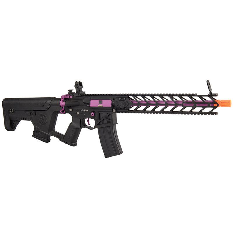 Lancer Tactical Full Metal NIGHT WING Enforcer AEG Airsoft Rifle w/ Alpha Stock