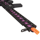 Lancer Tactical Full Metal NIGHT WING Enforcer AEG Airsoft Rifle w/ Alpha Stock