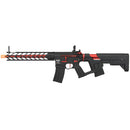 Lancer Tactical Full Metal NIGHT WING Enforcer AEG Airsoft Rifle w/ Alpha Stock