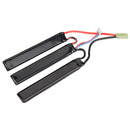 Lancer Tactical 11.1v 2000mAh 15C Tri-Panel Butterfly LiPo Airsoft Battery