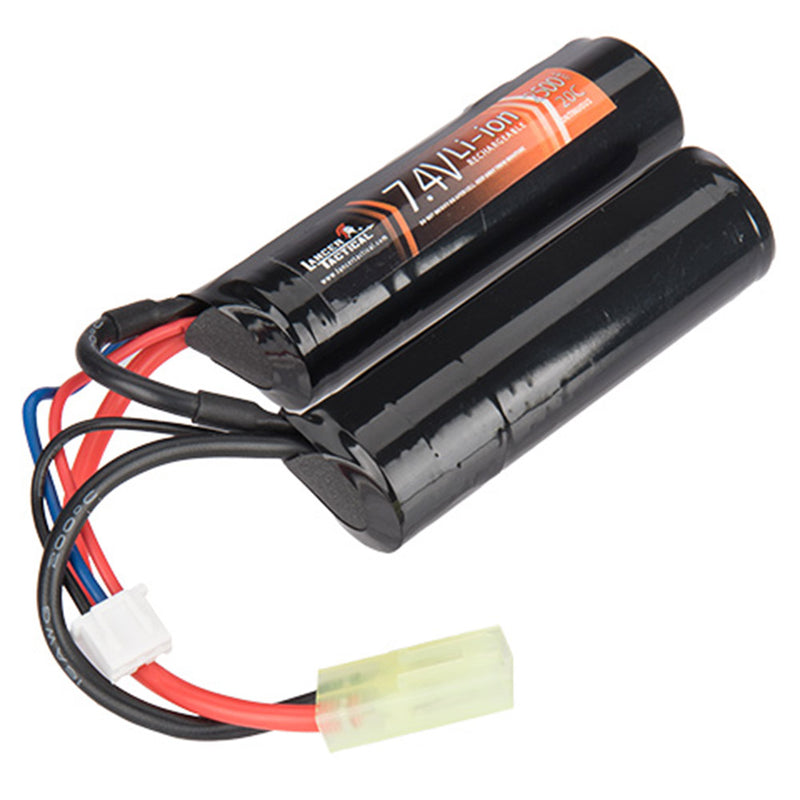 Lancer Tactical 7.4V 2500mAh 20 C Butterfly Li-Ion Airsoft Battery