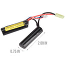 Lancer Tactical 7.4V 2500mAh 20 C Butterfly Li-Ion Airsoft Battery