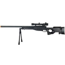 Double Eagle Type 96 Bolt Action Airsoft Sniper Rifle w/ Scope & Bipod