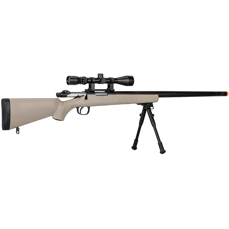 WELL VSR-10 Bolt Action Spring Powered Airsoft Sniper Rifle