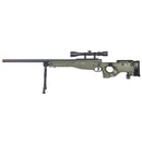 WELL L96 AWP Bolt Action Airsoft Sniper Rifle w/ Folding Stock