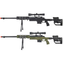 WELL M24 Tactical Bolt Action Airsoft Sniper Rifle w/ Fluted Barrel