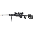 WELL M24 Tactical Bolt Action Airsoft Sniper Rifle w/ Fluted Barrel