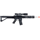 UKARMS P1136 Spring Airsoft Gun w/ Spring Pistol, Scope, Laser & Flashlight